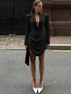 שמלת בלייזר מיני דגם - יוכי