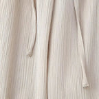 חליפת שני חלקים בד קרפ מבריק נעים מכנסיים ארוכים ובלייזר - ריקה