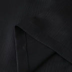 חליפת שני חלקים בד קרפ מבריק נעים מכנסיים ארוכים ובלייזר - ריקה