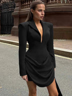 שמלת בלייזר מיני דגם - יוכי