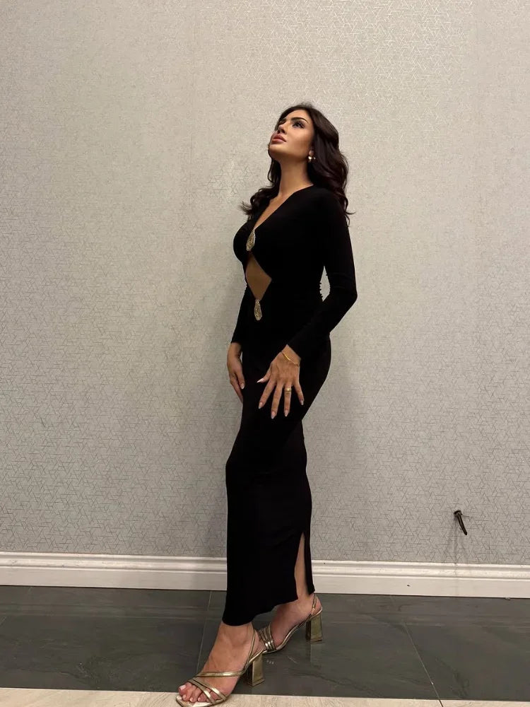 שמלת מקסי דגם - מירב