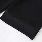 חליפת שני חלקים בד קרפ מבריק נעים מכנסיים ארוכים ובלייזר - ריקה