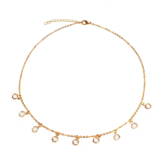 Tancy שרשרת קריסטלים